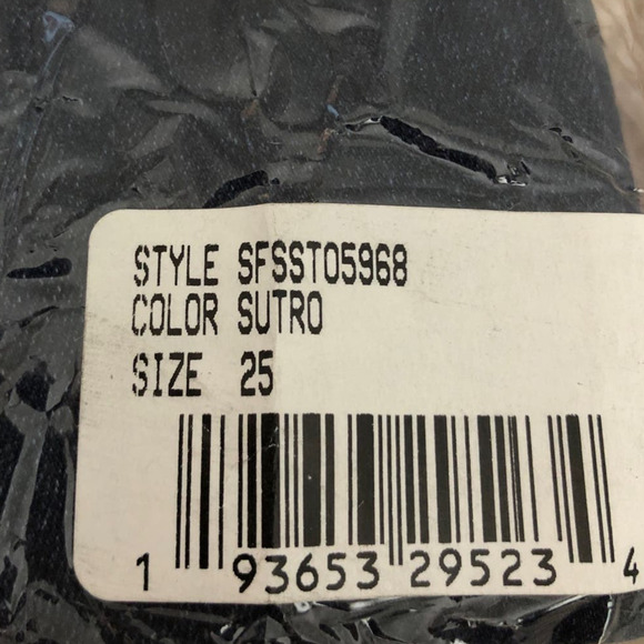 Joe's Jeans The Icon Jeans Mid Rise Skinny Ankle Denim Sutro Blue NWT Size 25 - Picture 5 of 8